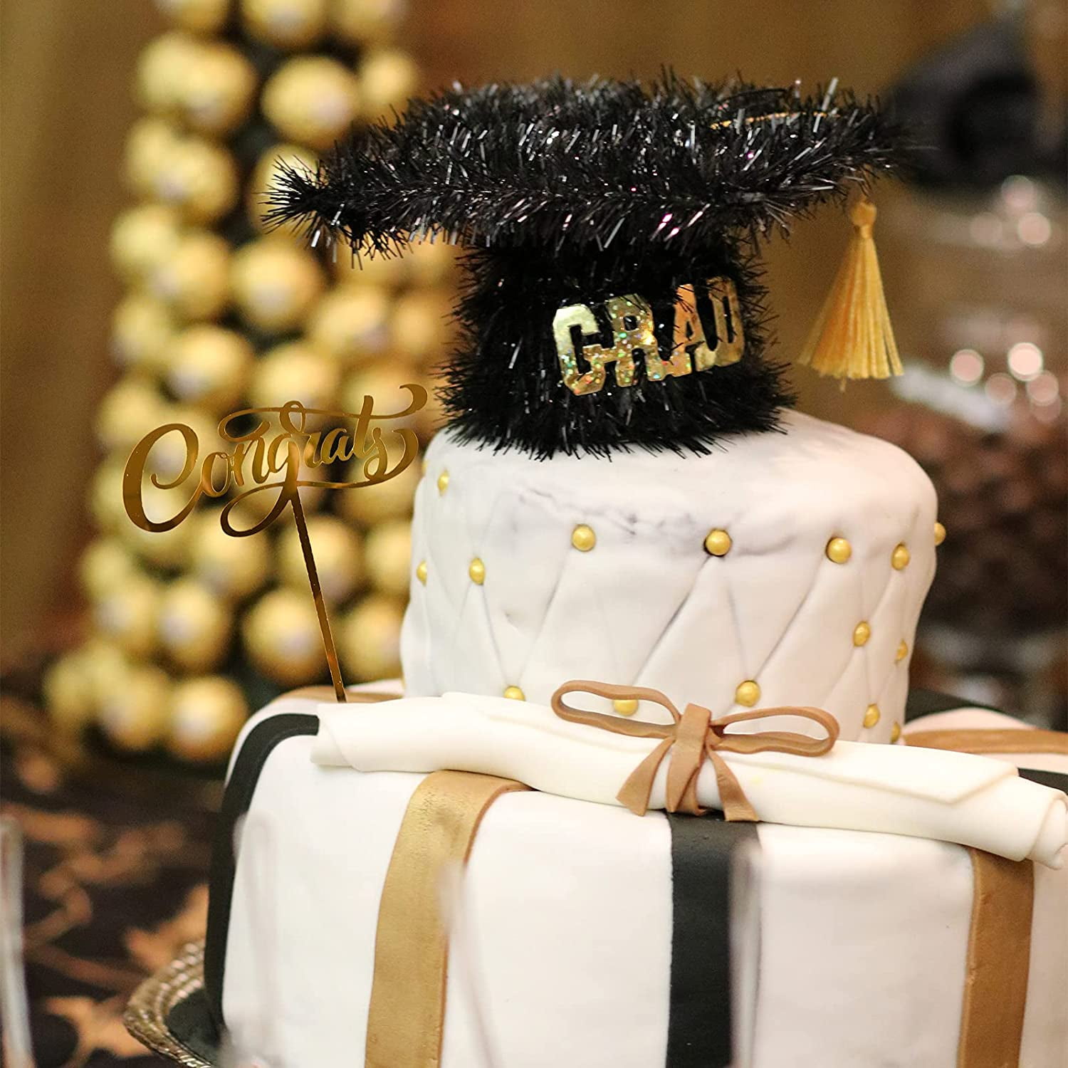 Acrylic Cake Decor Cupcake Toppers Food Sticks 2019 Graduation Congrats Grad New Acrylic Cake Decor Cupcake Toppers Food Sticks 2019 Graduation Congrats Grad New